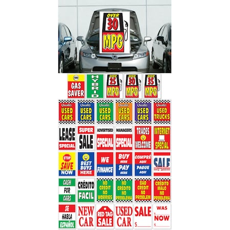 Ez Line Under The Hood Single Sign: Buy Here Pay Here 905-SIGN-BU